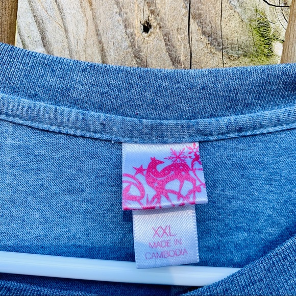 Men’s Blue T-Shirt - Picture 3 of 3